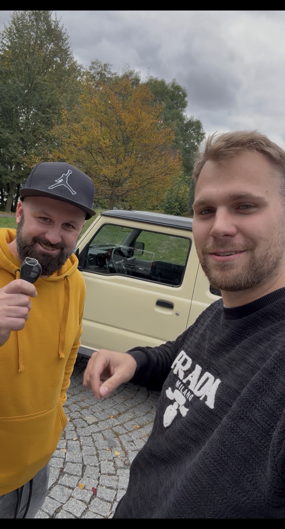 Předání vozu Suzuki Jimny zákazníkovi
