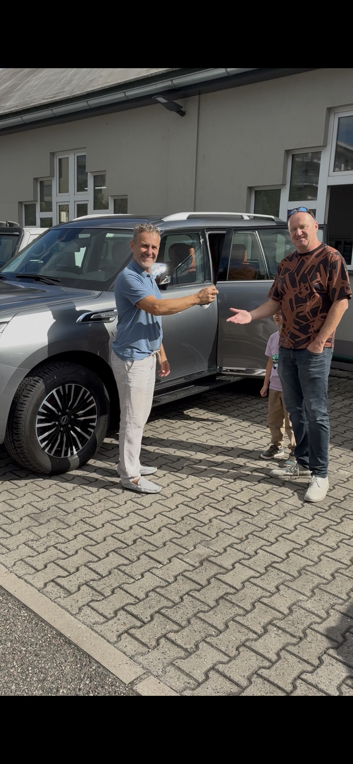 Předání vozu Nissan Patrol Markovi